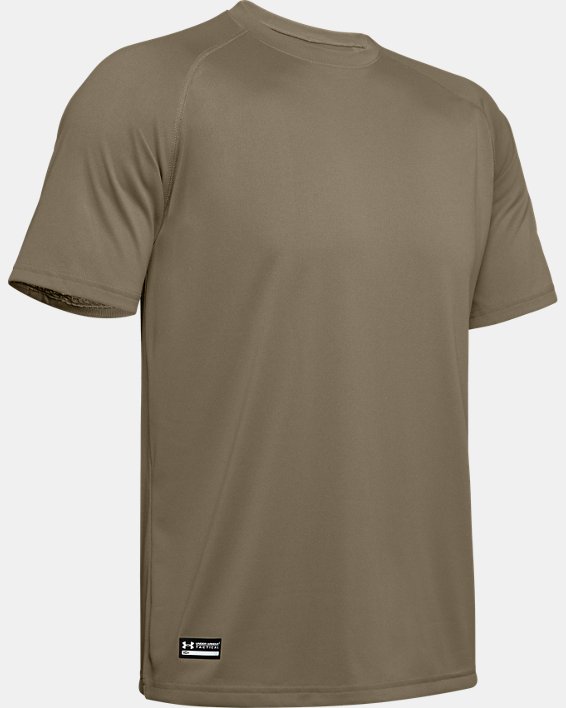 Men's UA Tactical Tech™ Short Sleeve T-Shirt in Brown image number 4